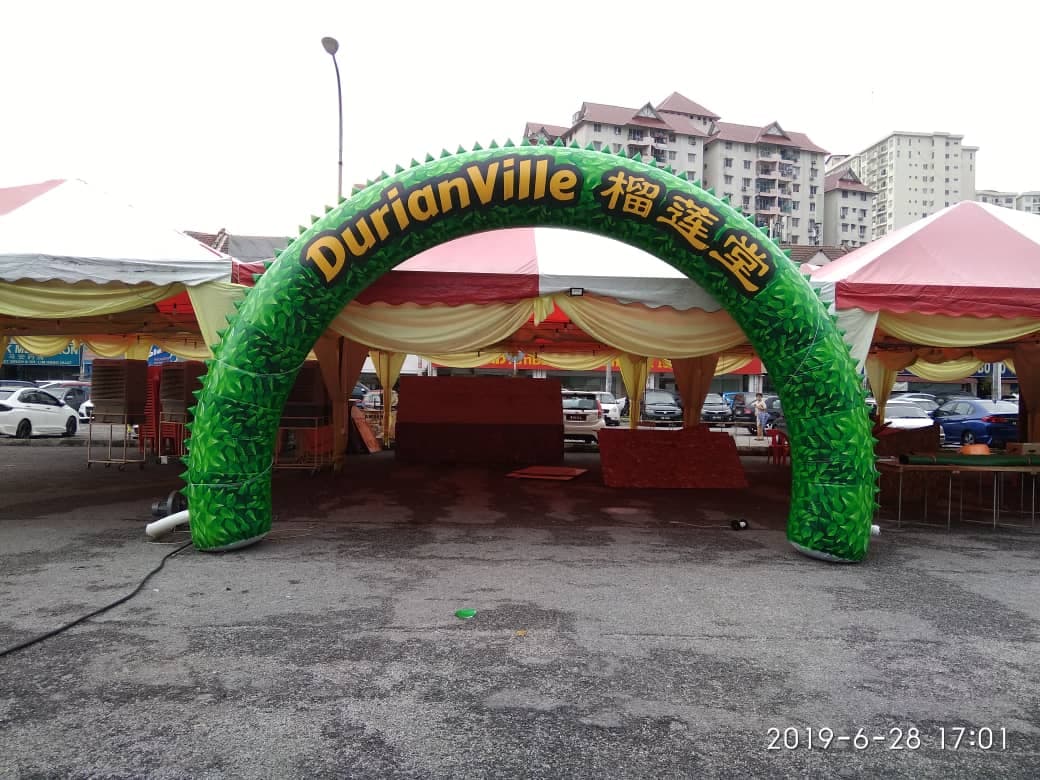 Inflatable arch race finish line Malaysia