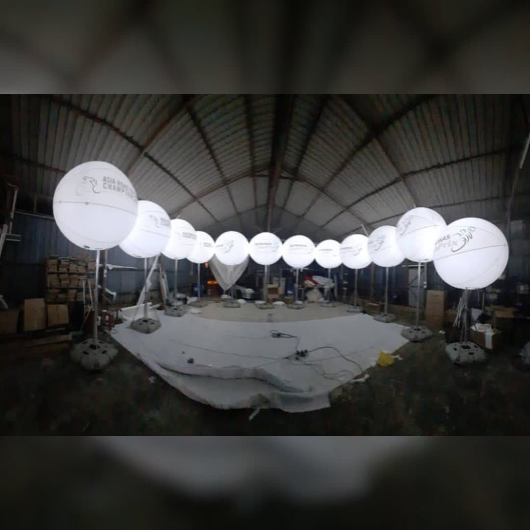 PVC balloon on stand indoor Malaysia