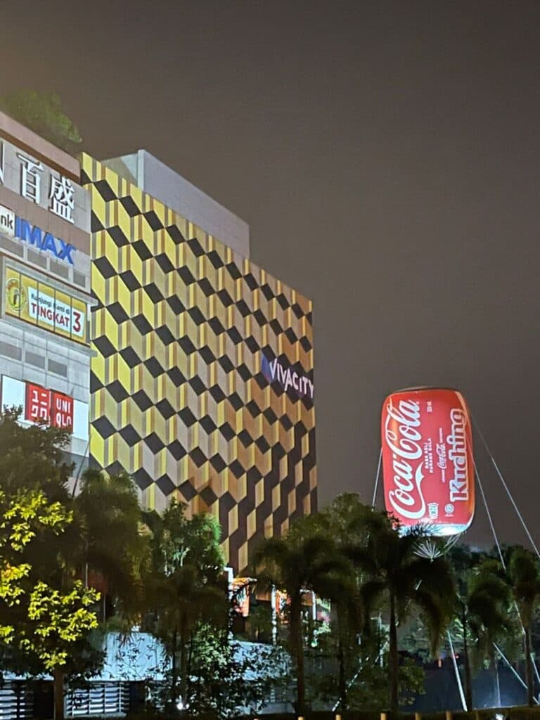 Coca Cola Inflatable at Viva City Mall, Kuching, Sarawak — photo 10