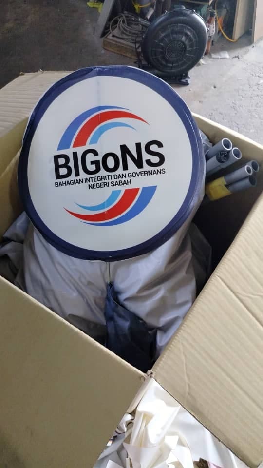 Custom Inflatable Mascot for Bahagian Integriti Dan Governans Negeri Sabah — photo 2
