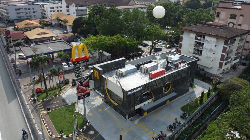 Giant Moon Helium Balloon at McDonald's Titiwangsa, Kuala Lumpur — photo 11