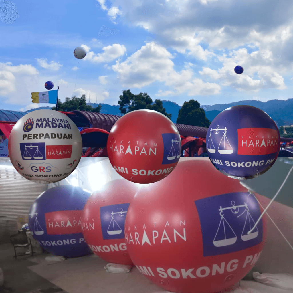 Malaysia General Election Giant Balloons — photo 8