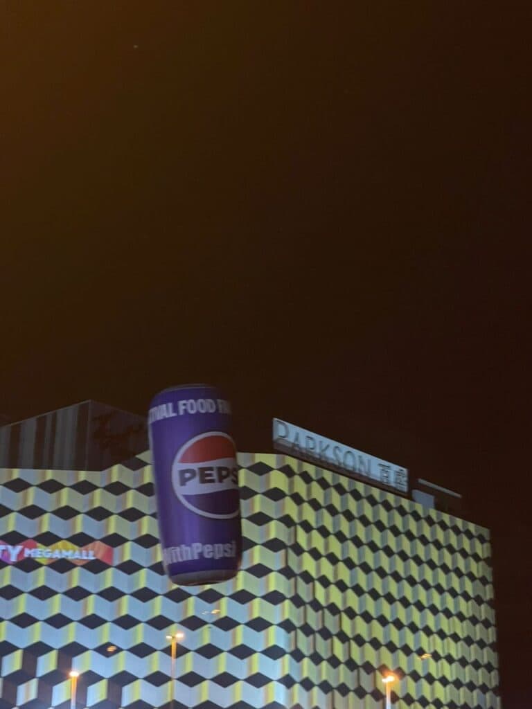 Pepsi Cola Inflatable Can at Kuching, Sarawak — photo 11