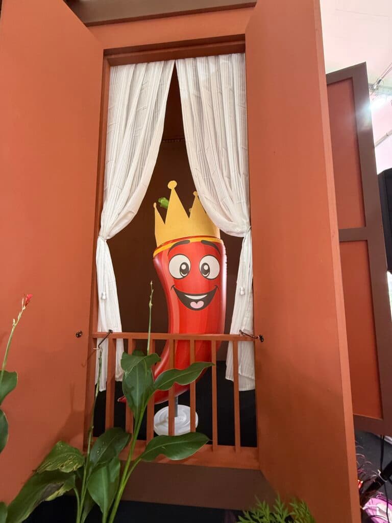 Vegetable Inflatable Replica at NS Fest 2025 in Nilai, Negeri Sembilan — photo 2