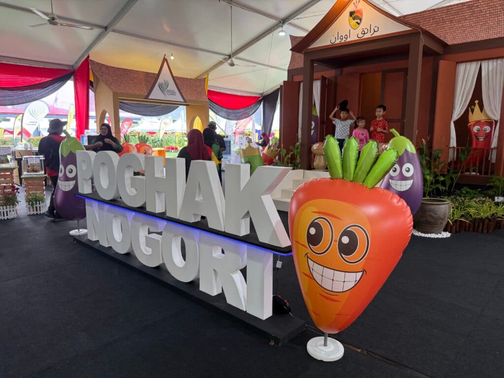 Vegetable Inflatable Replica at NS Fest 2025 in Nilai, Negeri Sembilan — photo 11
