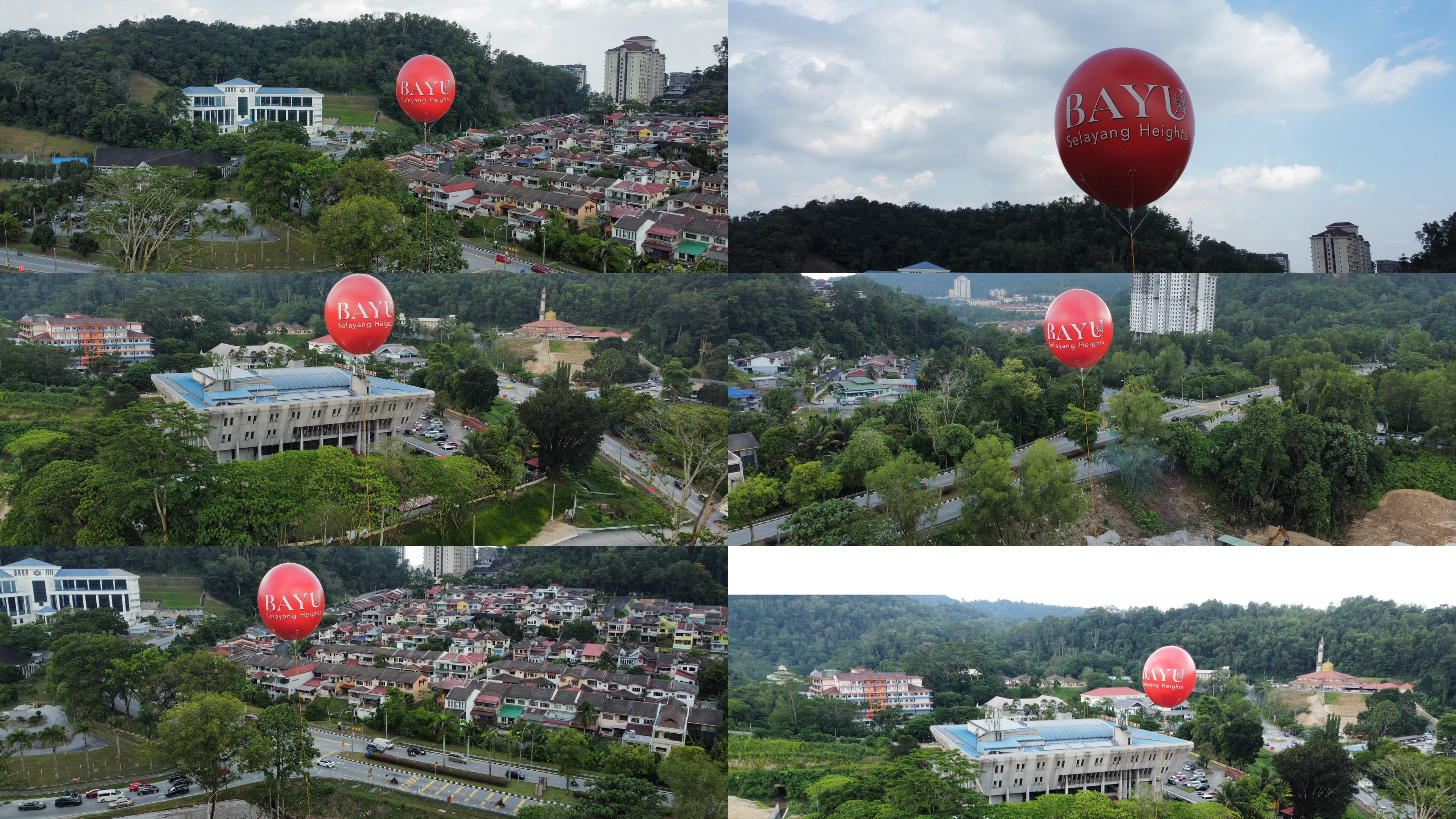 Bayu Selayang Heights Giant Advertising Balloons