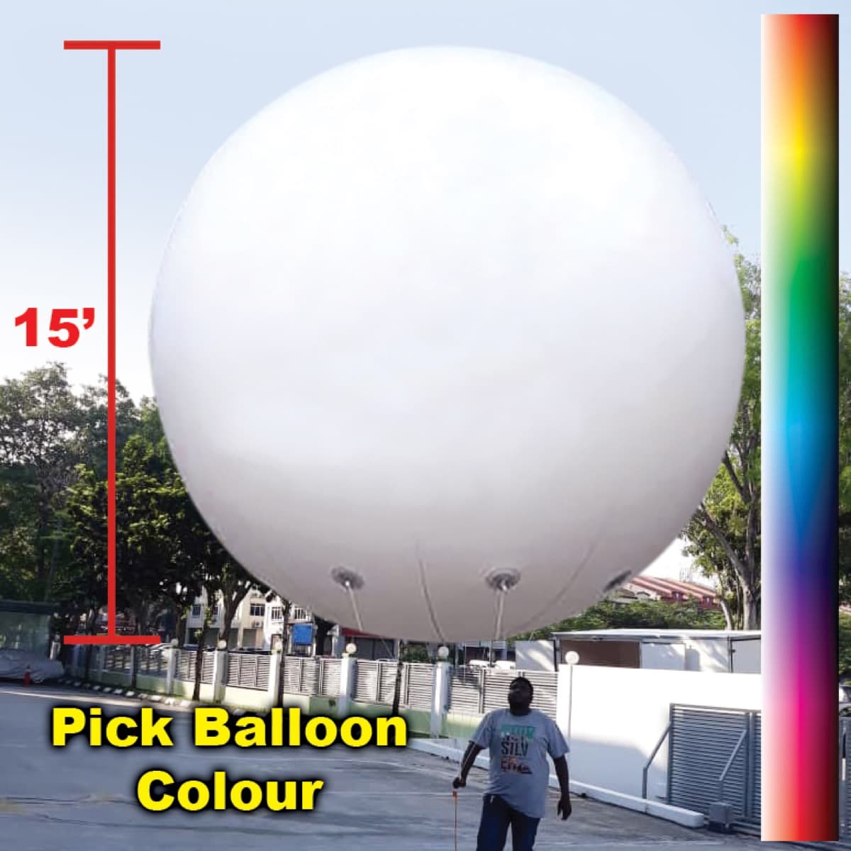 15 feet size Giant PVC Balloon