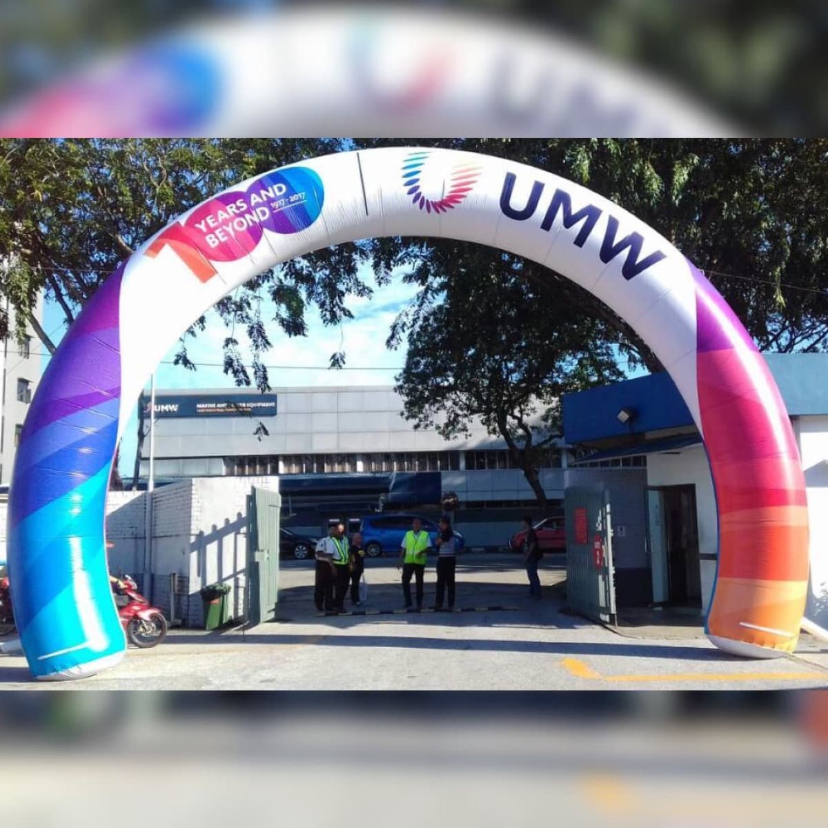 Round Custom Inflatable Arch