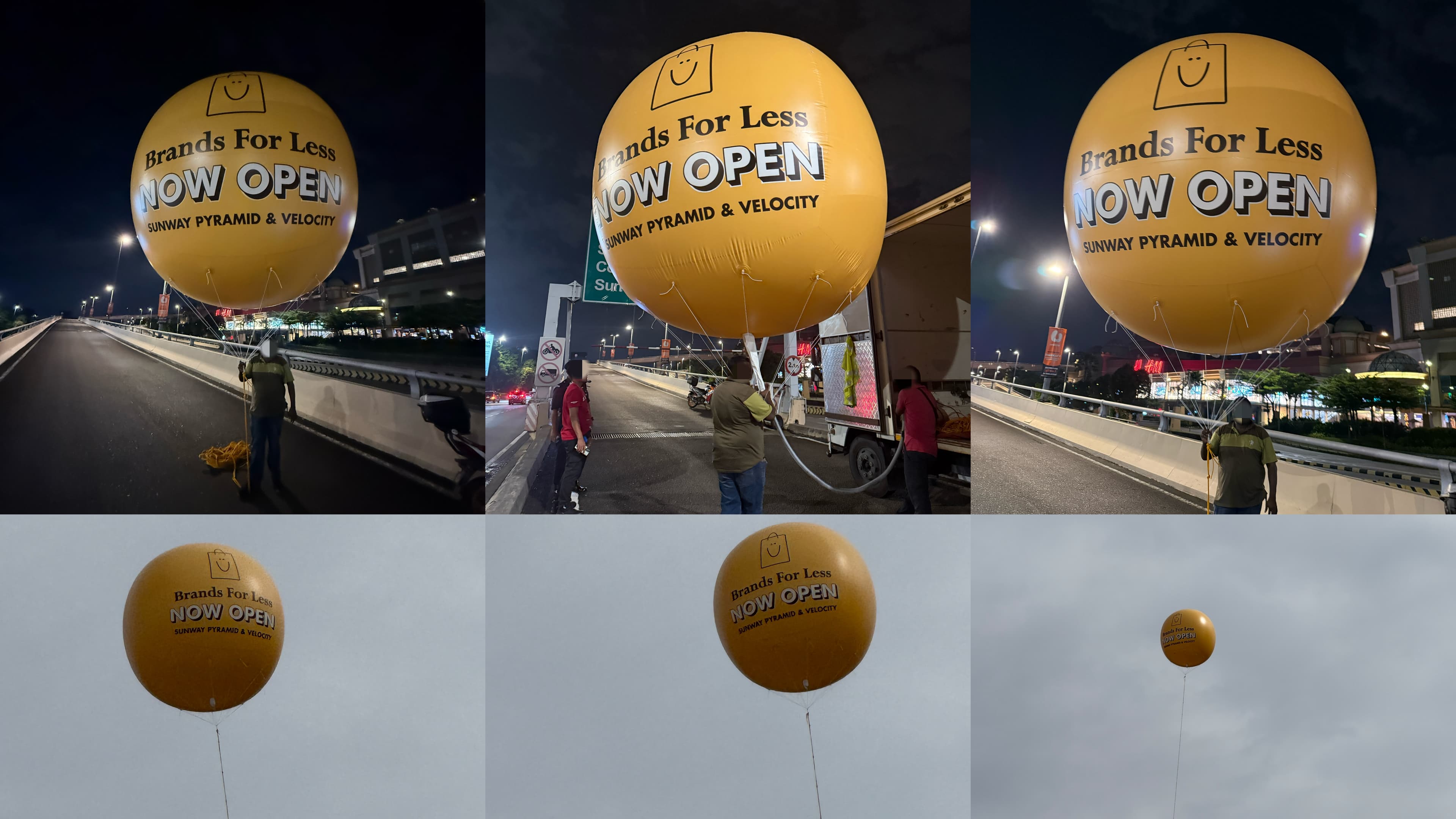 Brands for Less Giant Advertising Balloons