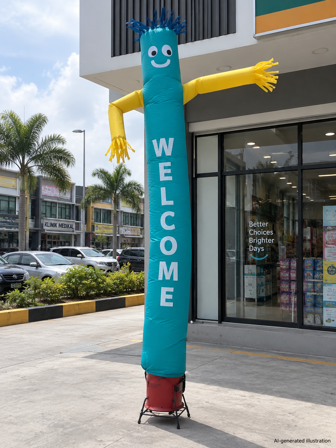 Dancing Tube Figure style sample