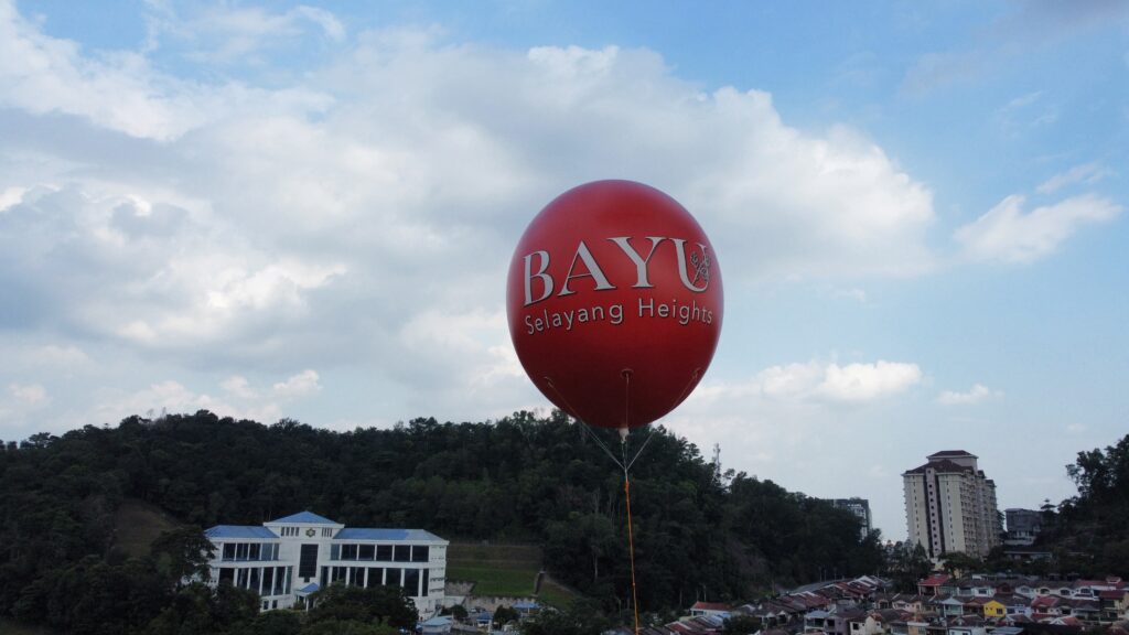 Bayu Selayang Heights Giant Advertising Balloons — photo 6