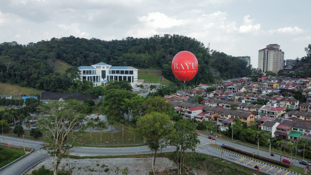 Bayu Selayang Heights Giant Advertising Balloons — photo 7