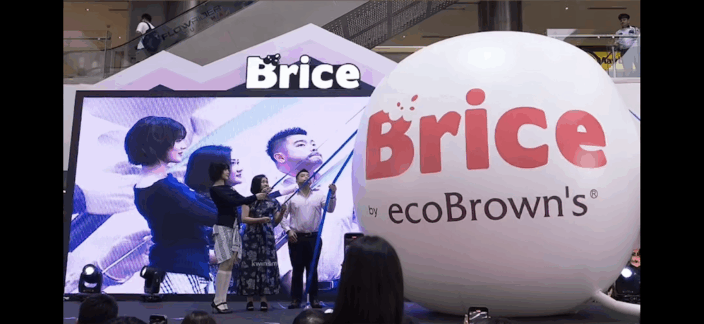 Gimik Pelancaran Belon Eco Brown's Brice — photo 2