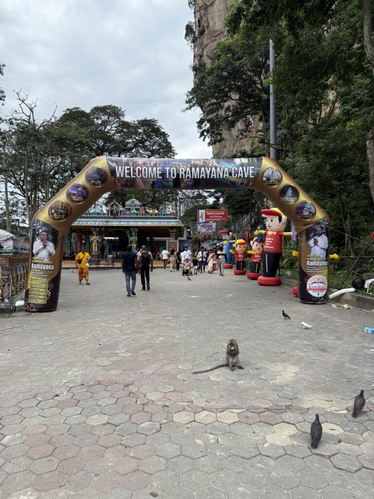 Giant Advertising Balloons Inflatable Arch at Batu Caves for Thaipusam 2025 — photo 3