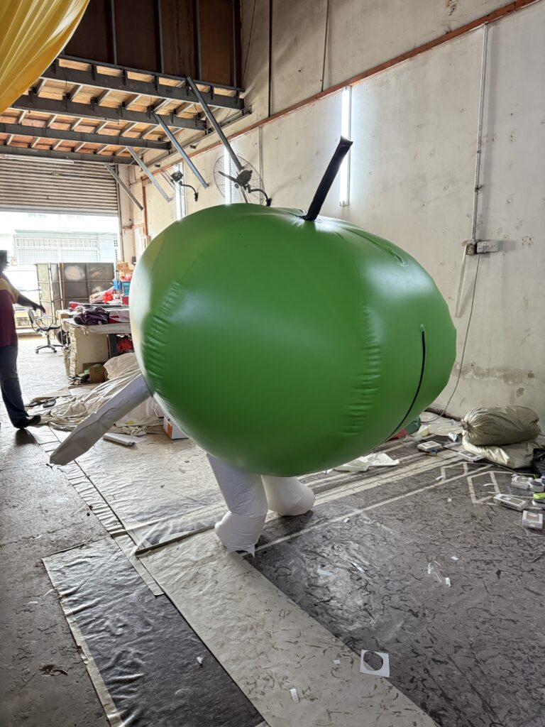 Inflatable Mascots — Apple, Grapes & Green Apple Designs — photo 3