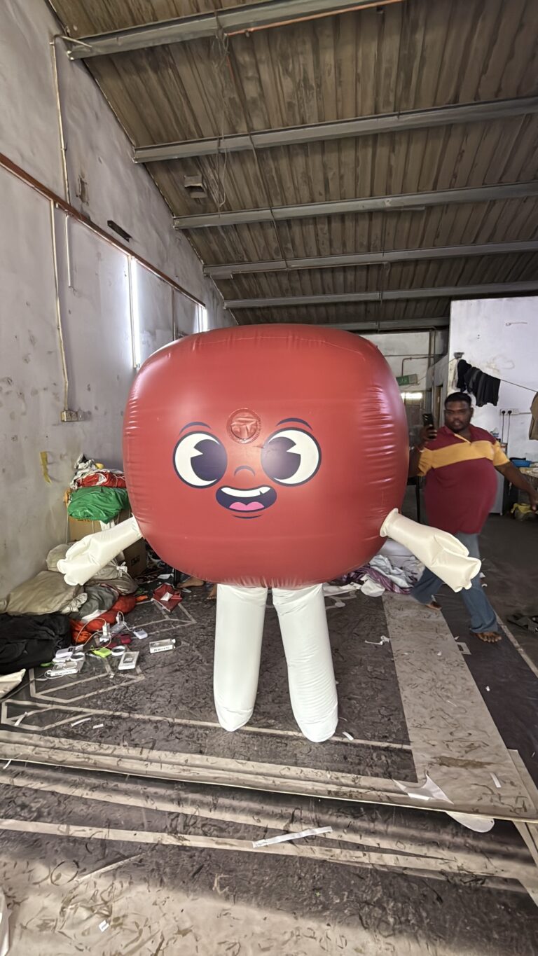 Inflatable Mascots — Apple, Grapes & Green Apple Designs — photo 7