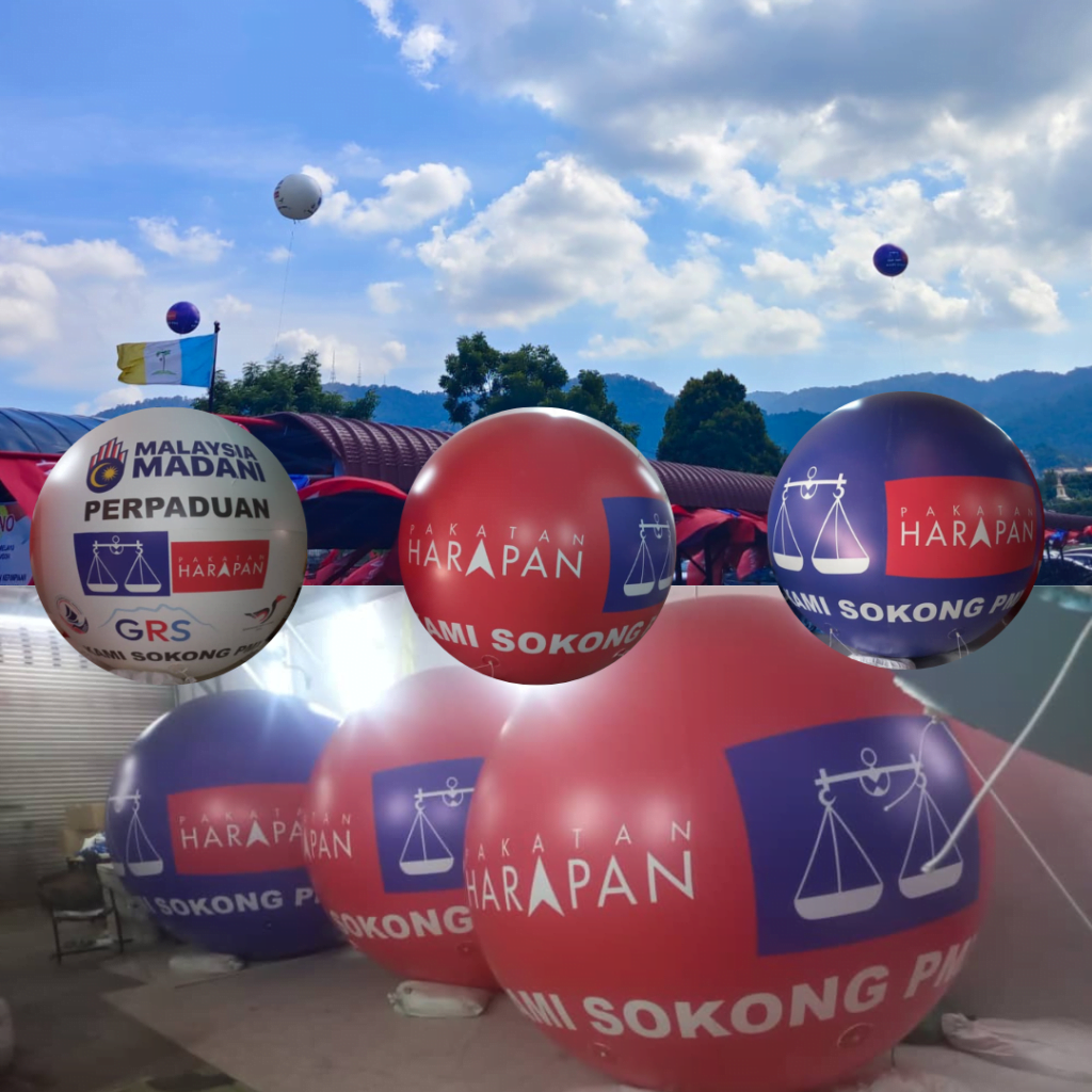 Malaysia General Election Giant Balloons — photo 8