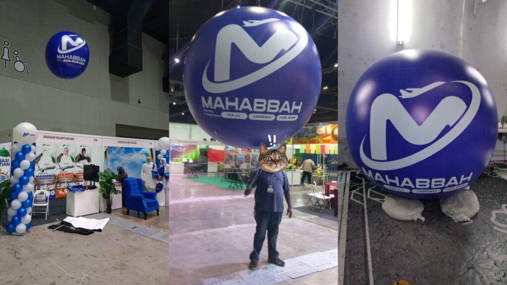 Matta Fair 2025 Exhibition Giant Advertising Balloon — photo 5