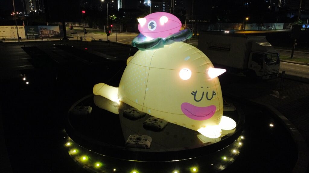 Replika Inflatable Gergasi Halloween MyTown — photo 1