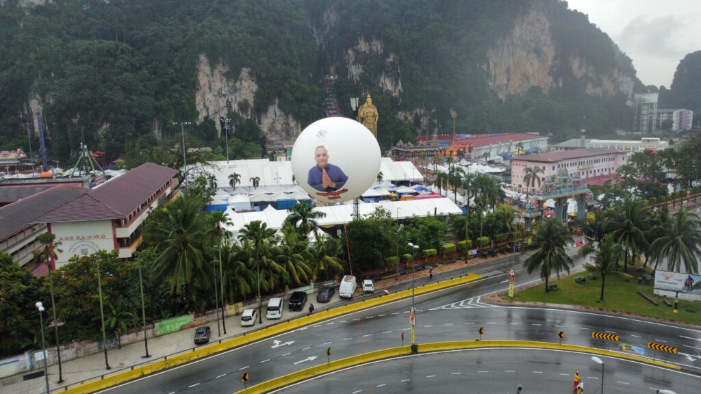 Thaipusam Advertising Balloons 2024 — photo 2