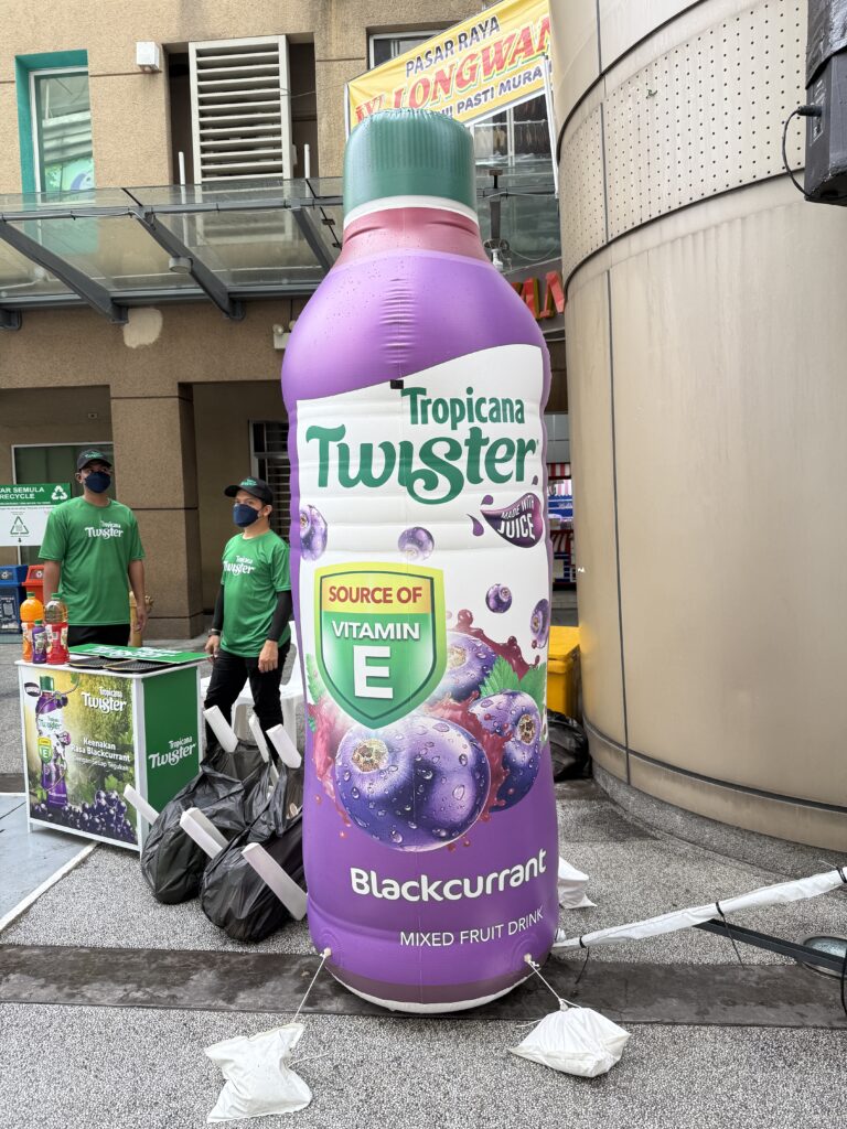 Tropicana Twister Inflatable Replica — photo 3