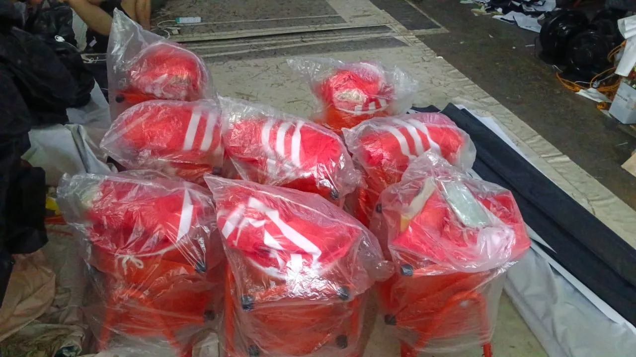 Patung Angin KFC Rice Twister Tempahan Khas untuk Pelancaran Produk — photo 5