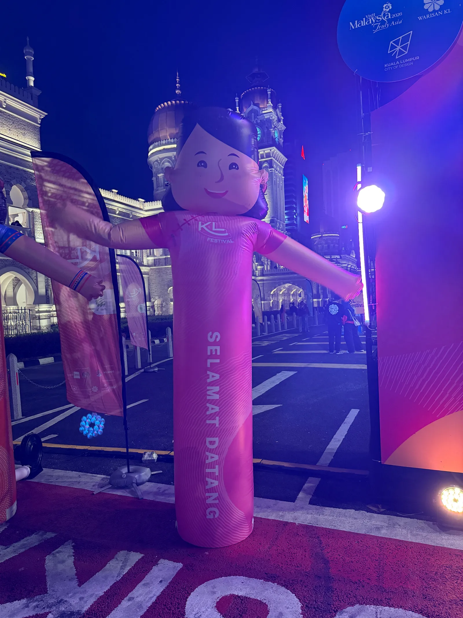 Patung Angin untuk KL Festival 2026 di Dataran Merdeka, Kuala Lumpur — photo 2
