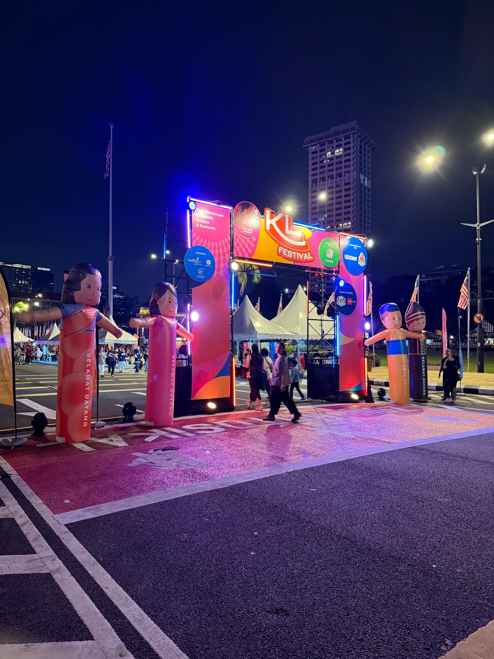 Patung Angin untuk KL Festival 2026 di Dataran Merdeka, Kuala Lumpur — photo 4