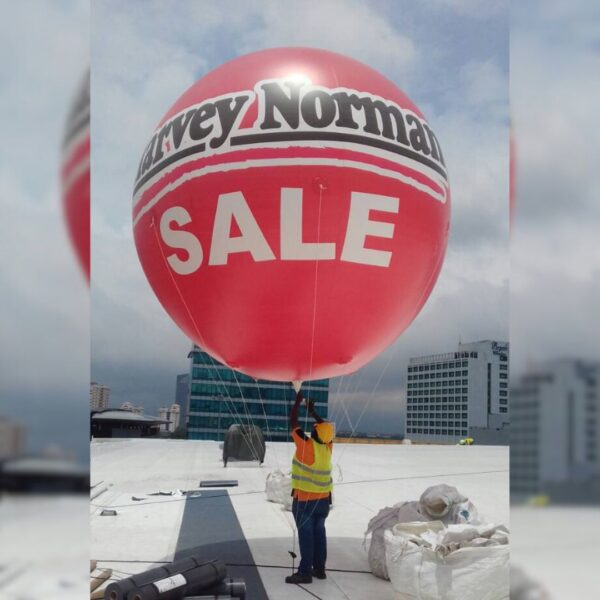 Harvey Norman Giant Advertising Balloon