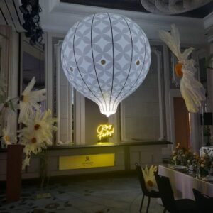 Wedding Hot Air Balloon Replica