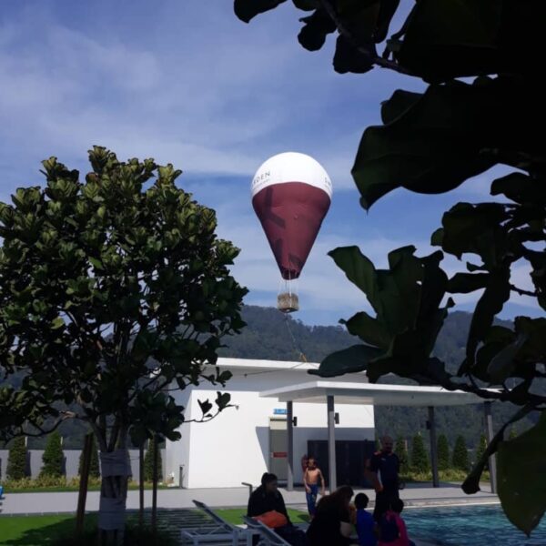 热气球造型充气装置