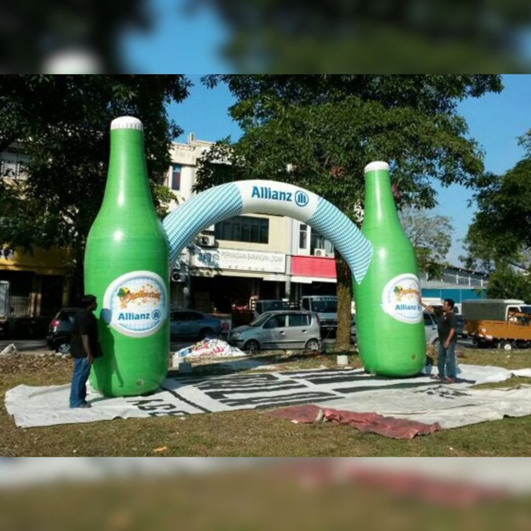 Bottles Inflatable Arch