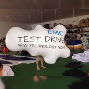 Replika Kembung Berbentuk Logo Logo Shaped Inflatable Replica