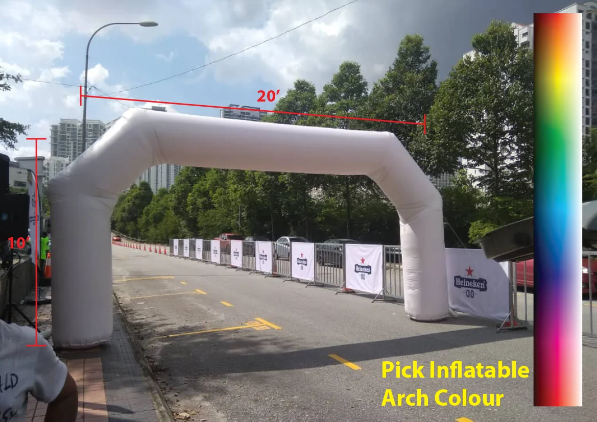20 feet size Inflatable Arch