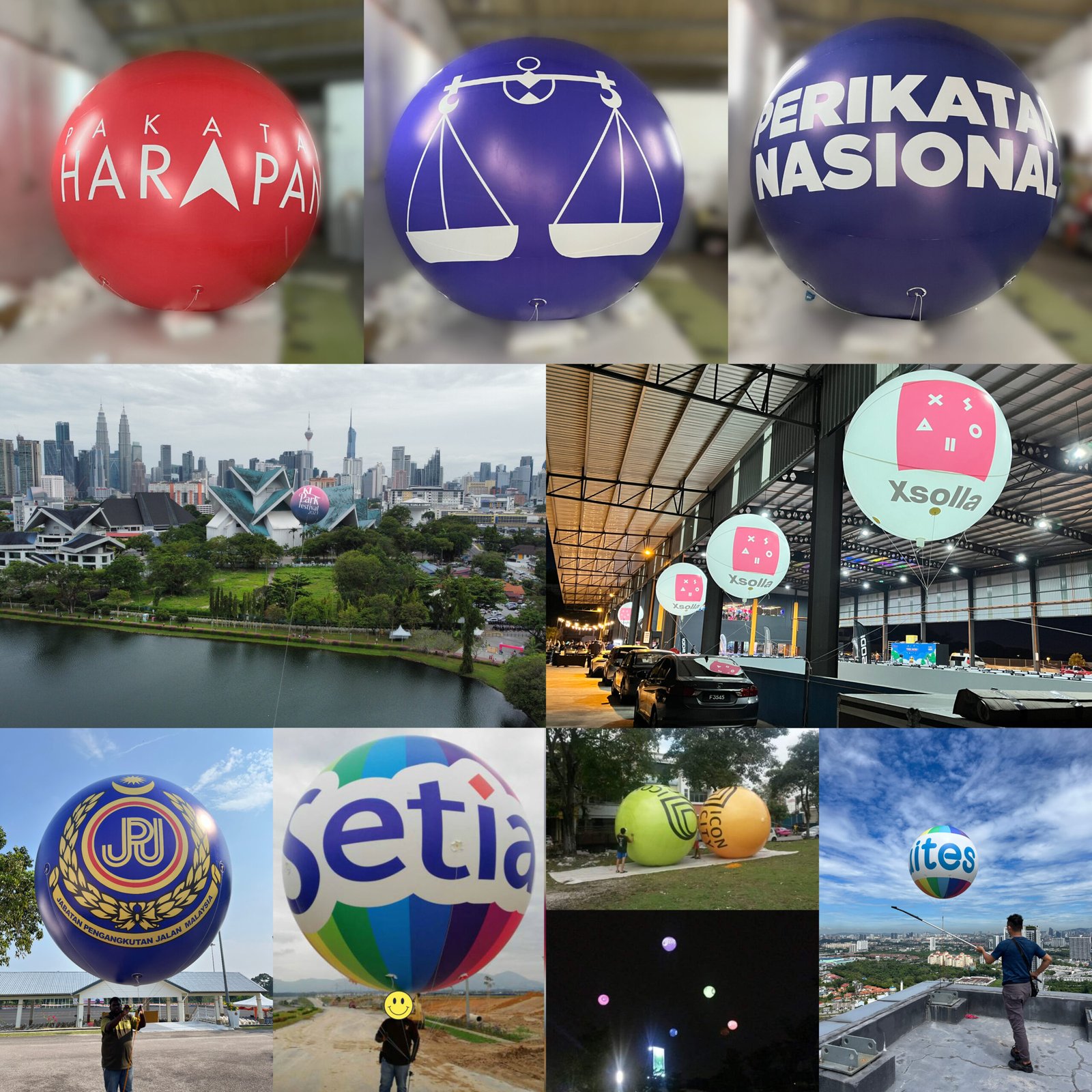 Giant Advertising Balloons