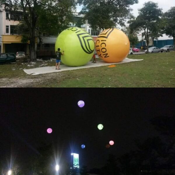 Lighted Giant Balloons