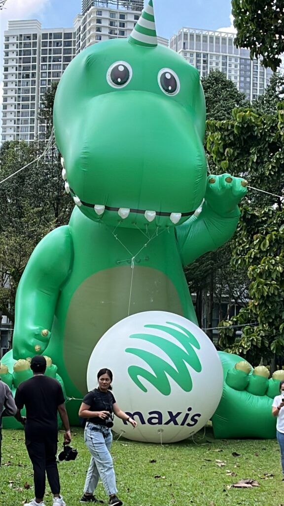 Dinosaur Inflatable Replica Maxis Mascot