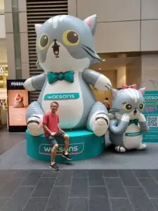 Inflatable Cat Character Replica