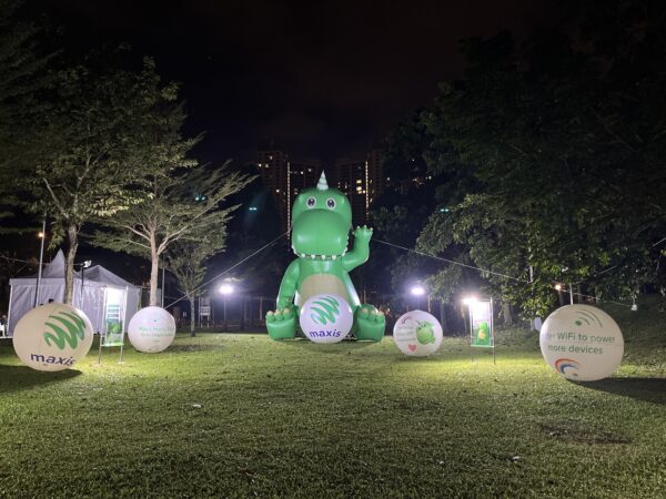 Dinosaur Inflatable Replica Maxis Mascot