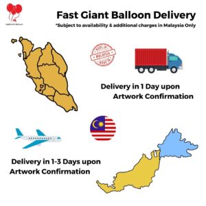 Fast Giant Balloon Delivery
