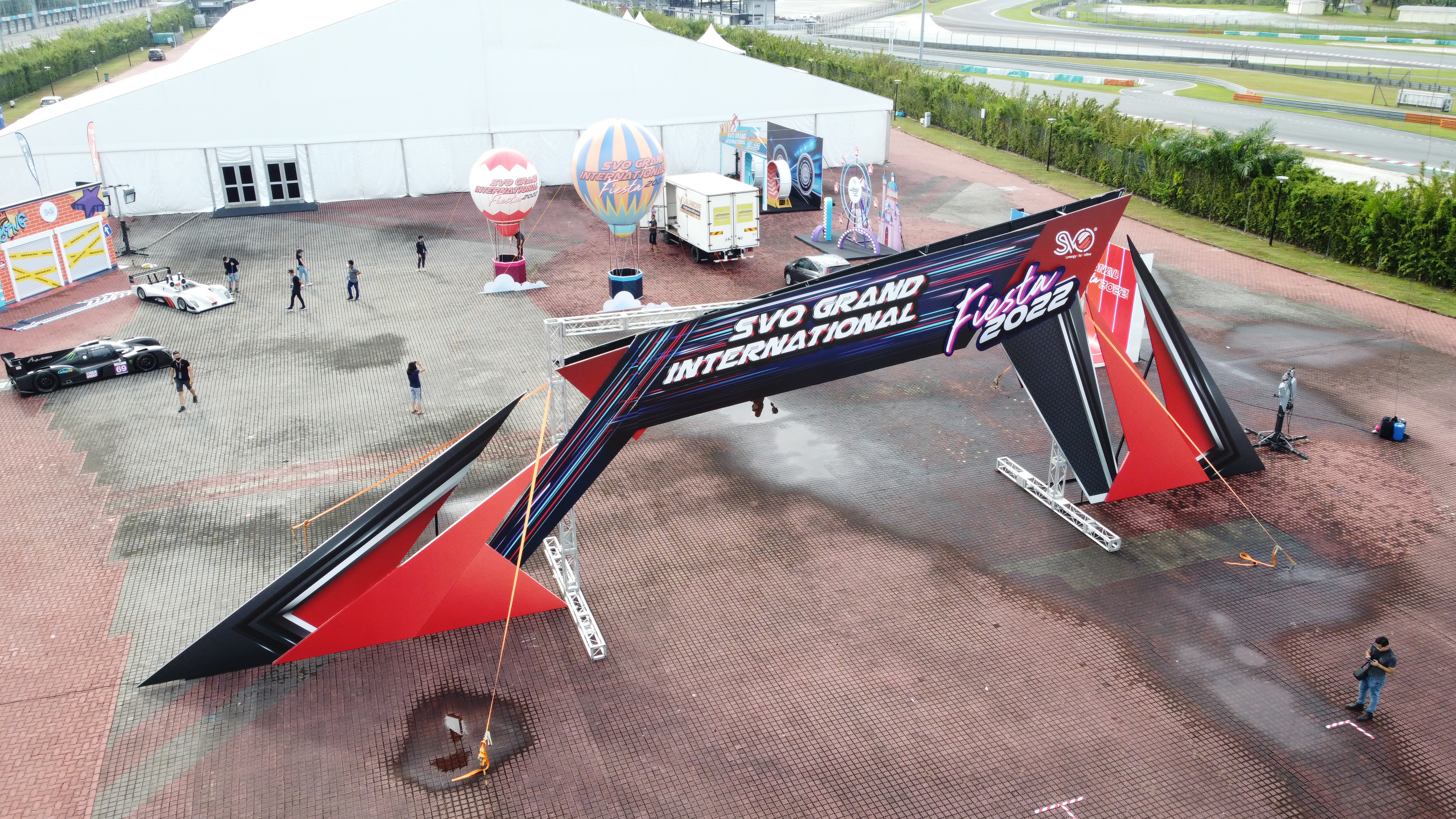 Giant Hot Air Balloon Replica SVO Grand International Fiesta 2022