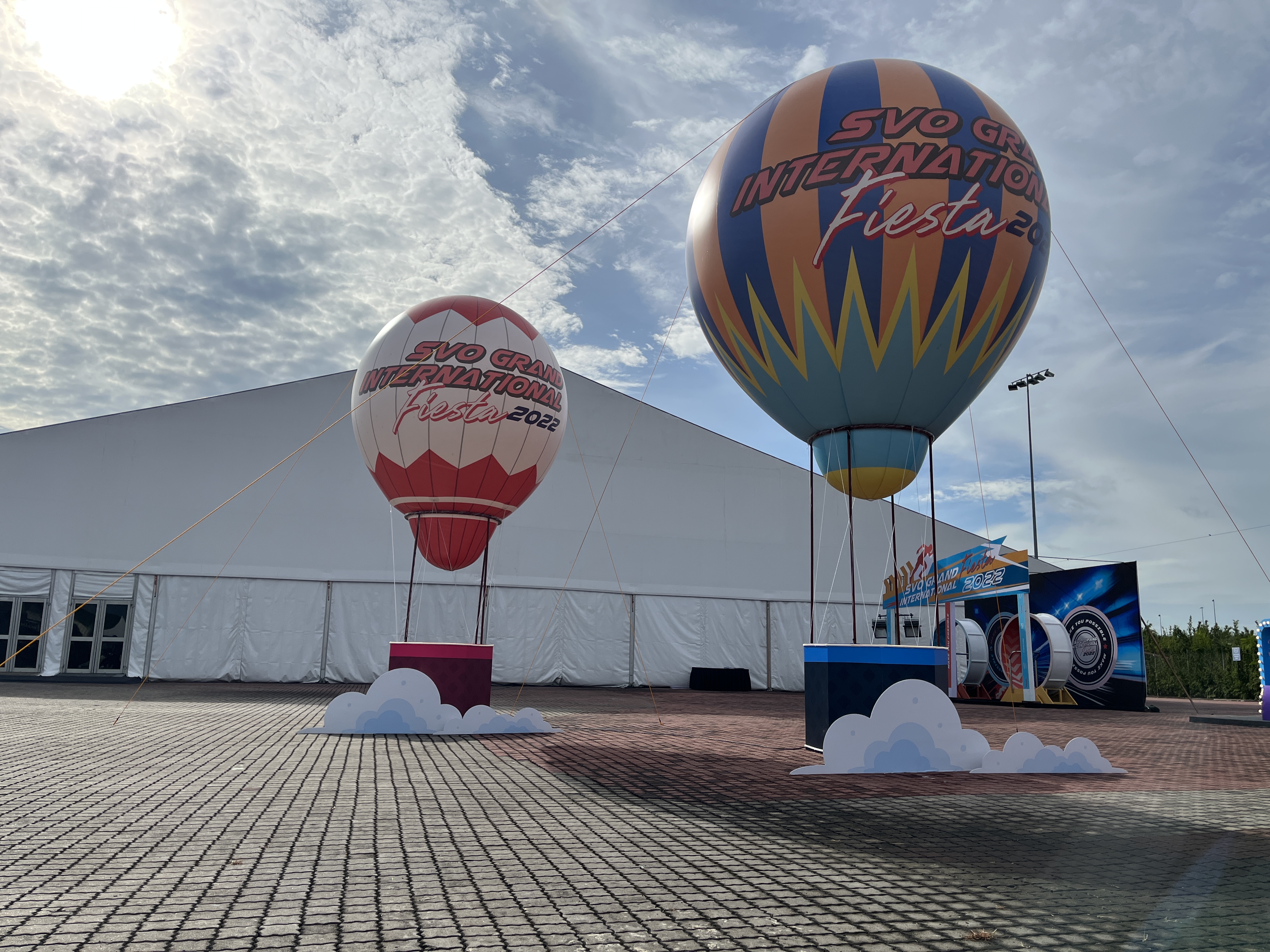 Giant Hot Air Balloon Replica SVO Grand International Fiesta 2022