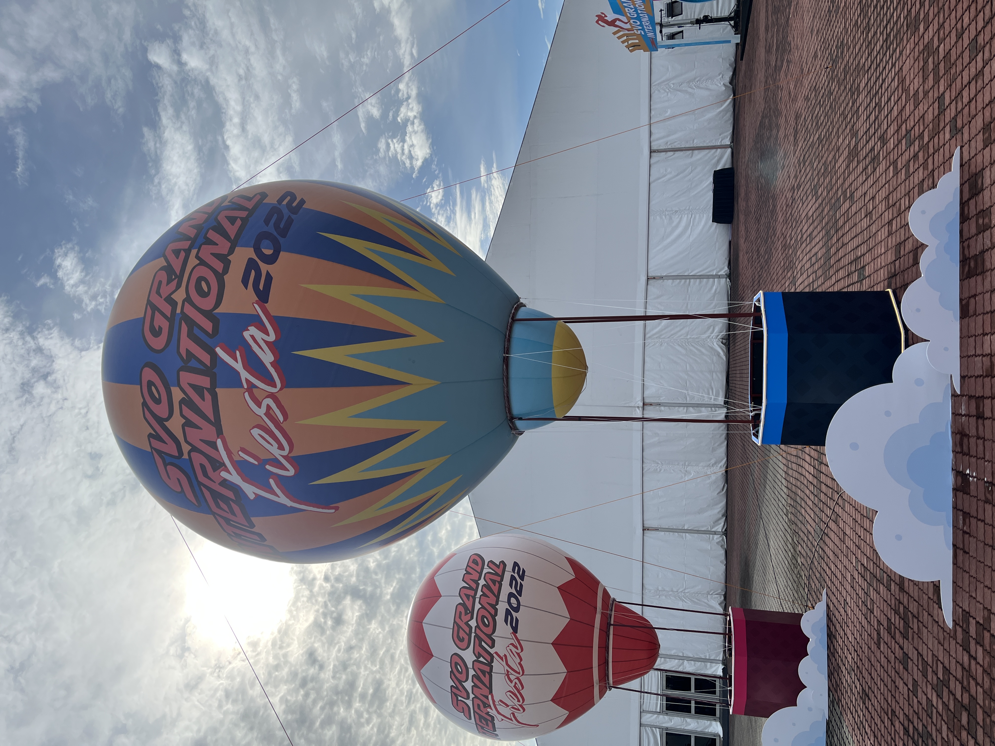 Giant Hot Air Balloon Replica SVO Grand International Fiesta 2022