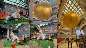 Replika Kembung Bulan Gergasi dan Arnab