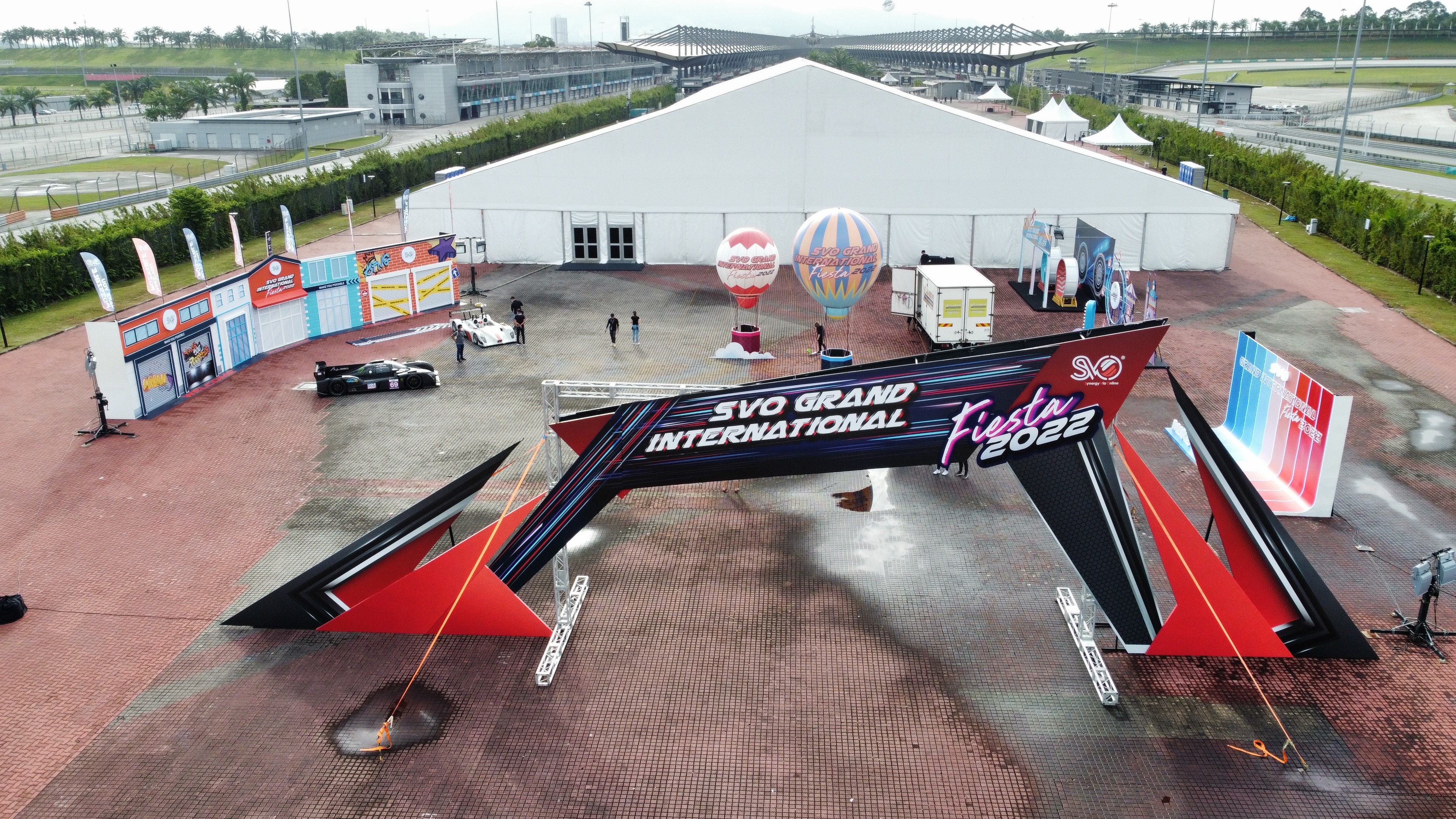 Giant Hot Air Balloon Replica SVO Grand International Fiesta 2022