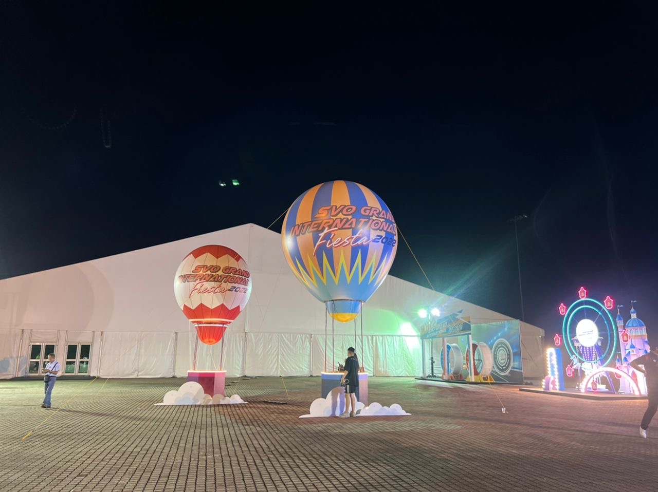 Giant Hot Air Balloon Replica SVO Grand International Fiesta 2022