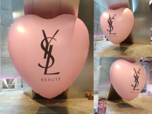 Replika Kembung Jantung YSL YSL Heart Inflatable Replica