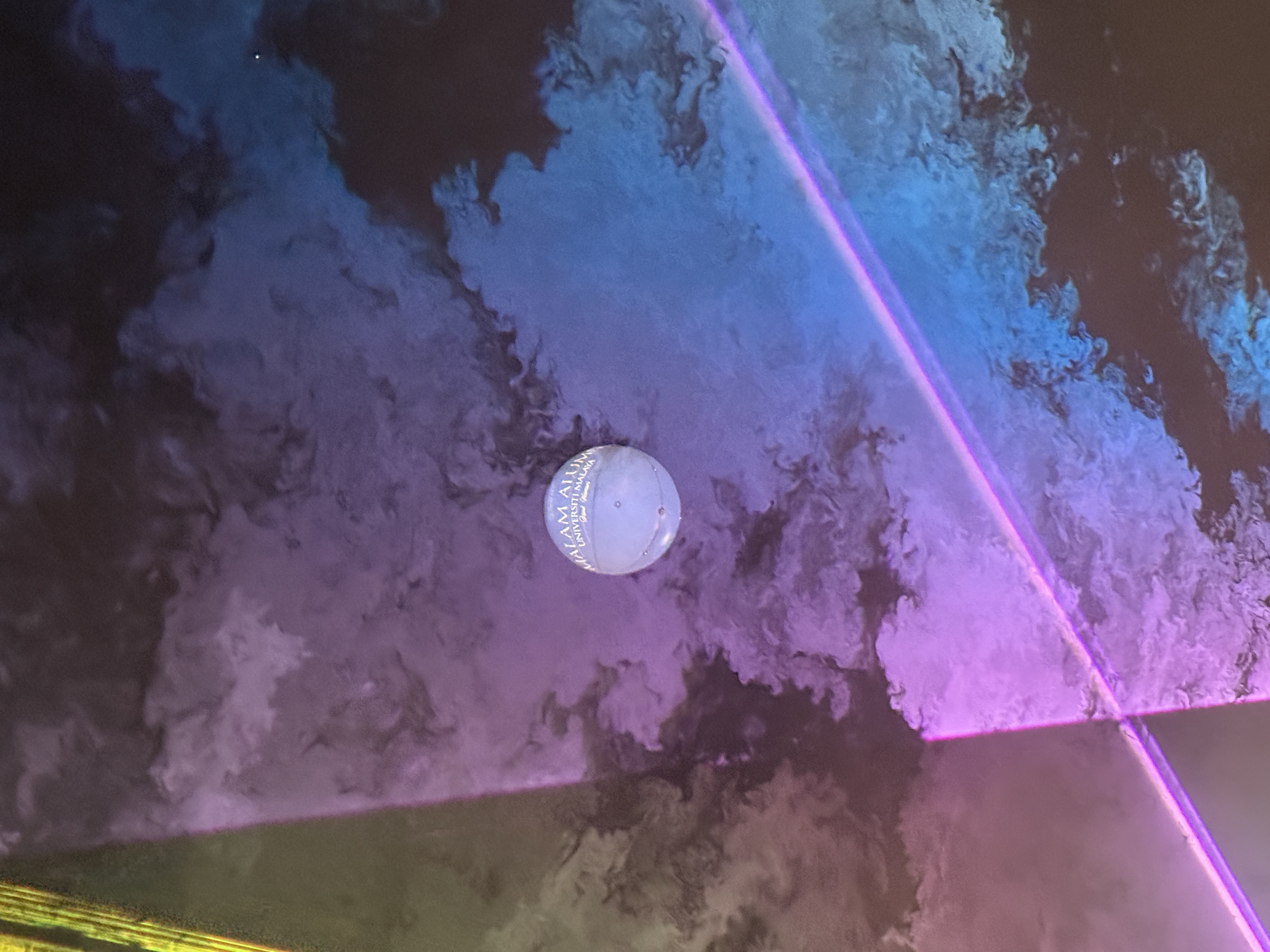 IMG_9174 Lighted Giant Advertising Balloon at Universiti Malaya