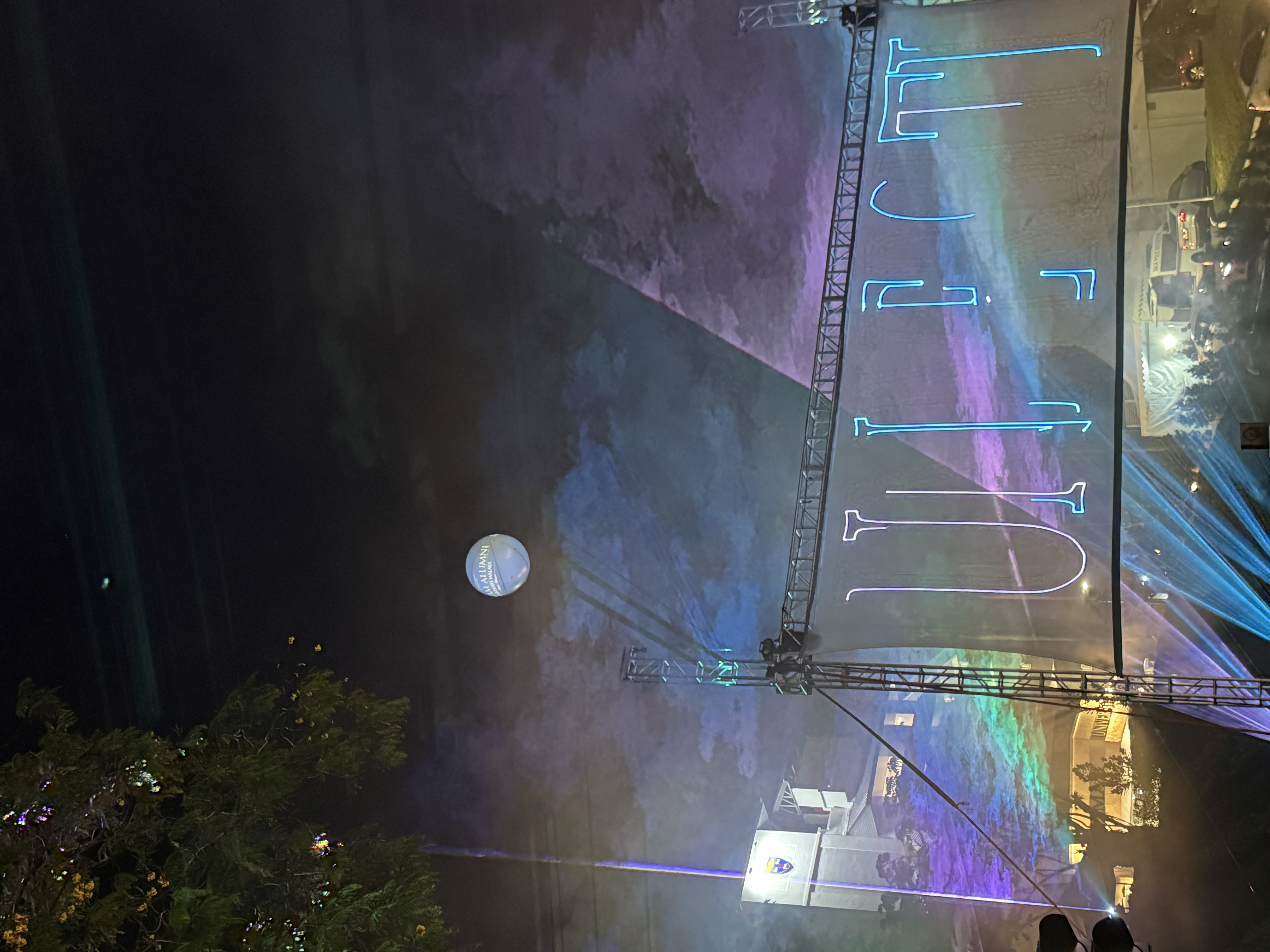 IMG_9176 Lighted Giant Advertising Balloon at Universiti Malaya