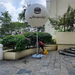 Outdoor PVC Balloon On Stand